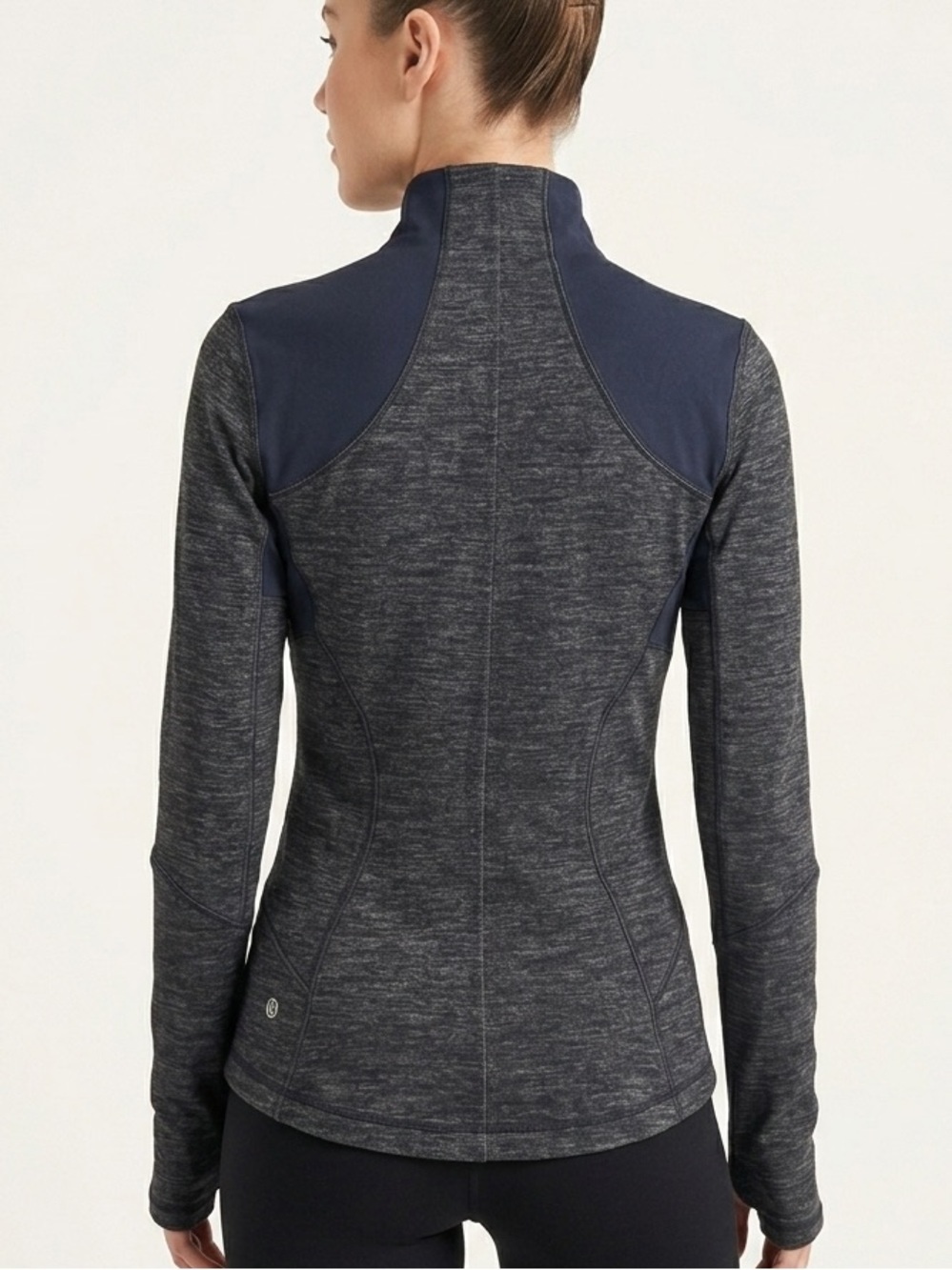 Lululemon Forme Jacket Slub Denim Inkwell Blue – Size 6 - Picture 2 of 10